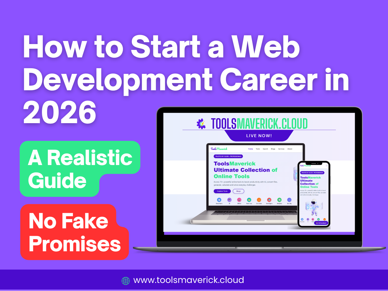 How to Start a Web Development Career: A Realistic 2026 Guide (Not Zero to Hero in 5 Months)