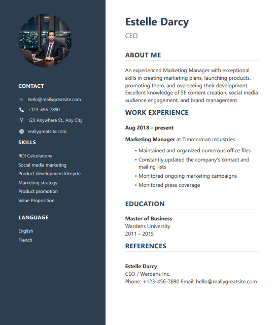 ToolsMaverick resume Teamplete